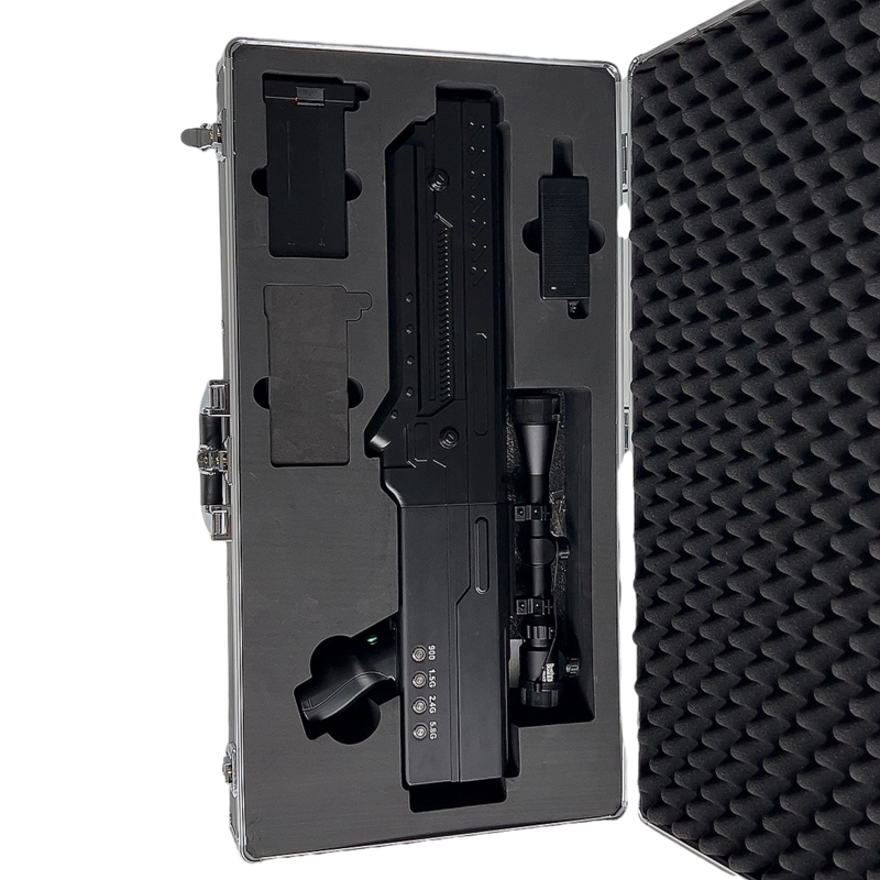  南宁手持便携式枪型低空防御反制四通道B型